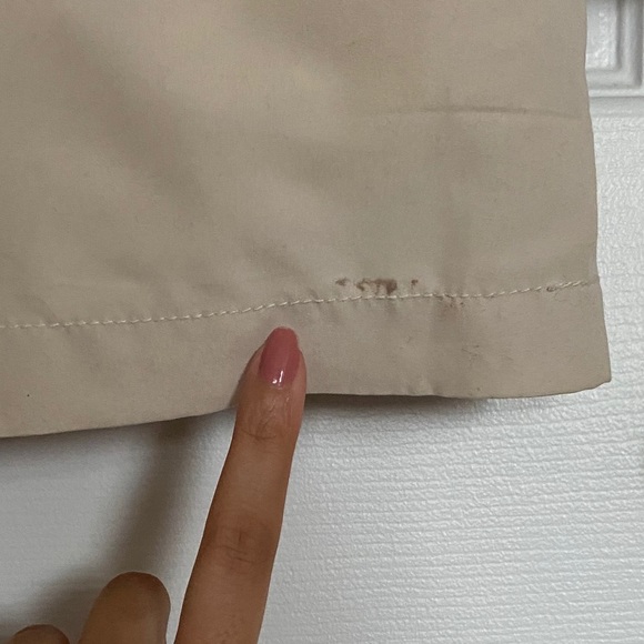 🧥 NOISY MAY UTILITY RAIN COAT W/ LEATHER SLEEVES - Picture 7 of 10